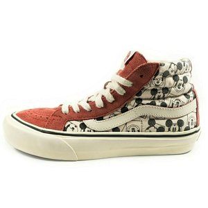 mickey mouse vans size 8